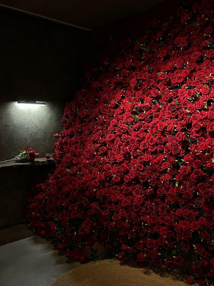 Professional floral arrangement in modern corporate setting